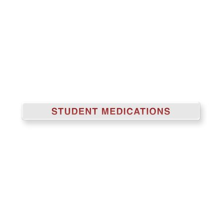 AEK Permanent Adhesive Dome Label Student Medications EN10007